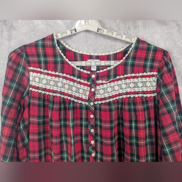 Croft And Barrow Flannel Nightgown Size 2X - Picture 3 of 9